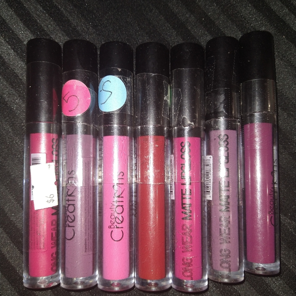 Beauty creations matte liquid lipstick bundle
